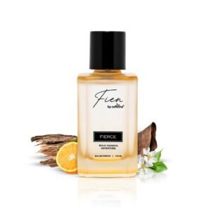 FIEN Perfume Fierce for Men | Citrusy Scent | mcaffeine perfume | Fien by mCaffeine 12 Hrs Long Lasting | Eau De Parfum with Neroli, Sage & Myrrh | perfume for men | Premium & Luxurious for Valentines & Every Occasion - 100ml