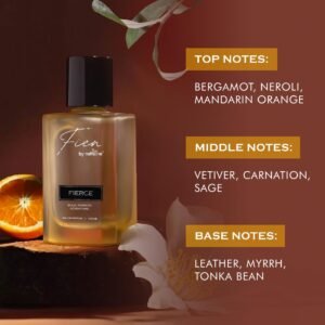 FIEN Perfume Fierce for Men | Citrusy Scent | mcaffeine perfume | Fien by mCaffeine 12 Hrs Long Lasting | Eau De Parfum with Neroli, Sage & Myrrh | perfume for men | Premium & Luxurious for Valentines & Every Occasion - 100ml - Image 3