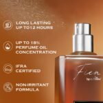 FIEN Perfume Fierce for Men | Citrusy Scent | mcaffeine perfume | Fien by mCaffeine 12 Hrs Long Lasting | Eau De Parfum with Neroli, Sage & Myrrh | perfume for men | Premium & Luxurious for Valentines & Every Occasion - 100ml - Image 6