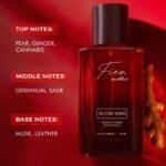 FIEN Perfume Slow Kiss Perfume for Men | Aromatic Fresh | 12 Hrs Long Lasting Eau De Parfum with Cannabis, Sage & Musk | Fien by mCaffeine Solid Perfume for Men | Valentine Premium & Luxurious Perfume for Every Occasion - 100ml - Image 4