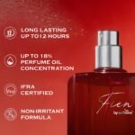 FIEN Perfume Slow Kiss Perfume for Men | Aromatic Fresh | 12 Hrs Long Lasting Eau De Parfum with Cannabis, Sage & Musk | Fien by mCaffeine Solid Perfume for Men | Valentine Premium & Luxurious Perfume for Every Occasion - 100ml - Image 6