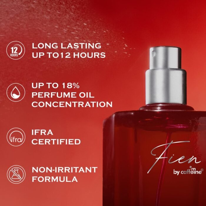 FIEN Perfume Slow Kiss Perfume for Men | Aromatic Fresh | 12 Hrs Long Lasting Eau De Parfum with Cannabis, Sage & Musk | Fien by mCaffeine Solid Perfume for Men | Valentine Premium & Luxurious Perfume for Every Occasion - 100ml - Image 6