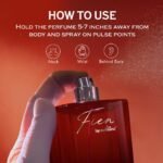 FIEN Perfume Slow Kiss Perfume for Men | Aromatic Fresh | 12 Hrs Long Lasting Eau De Parfum with Cannabis, Sage & Musk | Fien by mCaffeine Solid Perfume for Men | Valentine Premium & Luxurious Perfume for Every Occasion - 100ml - Image 7