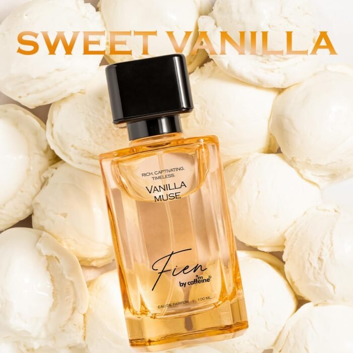 FIEN Perfume Vanilla Muse for Women | Sweet Gourmand Fragrance | 12 Hrs Long Lasting Eau De Parfum with Hazelnut, Peony & Vanilla Bean | mCaffeine Perfume | Valentine Gift | Premium & Luxurious for Every Occasion – 100ml - Image 2