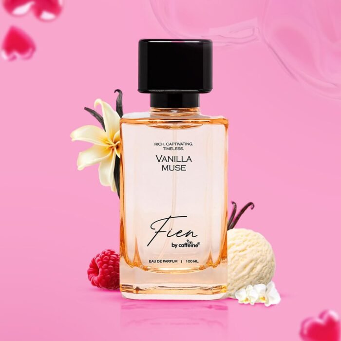FIEN Perfume Vanilla Muse for Women | Sweet Gourmand Fragrance | 12 Hrs Long Lasting Eau De Parfum with Hazelnut, Peony & Vanilla Bean | mCaffeine Perfume | Valentine Gift | Premium & Luxurious for Every Occasion – 100ml - Image 3