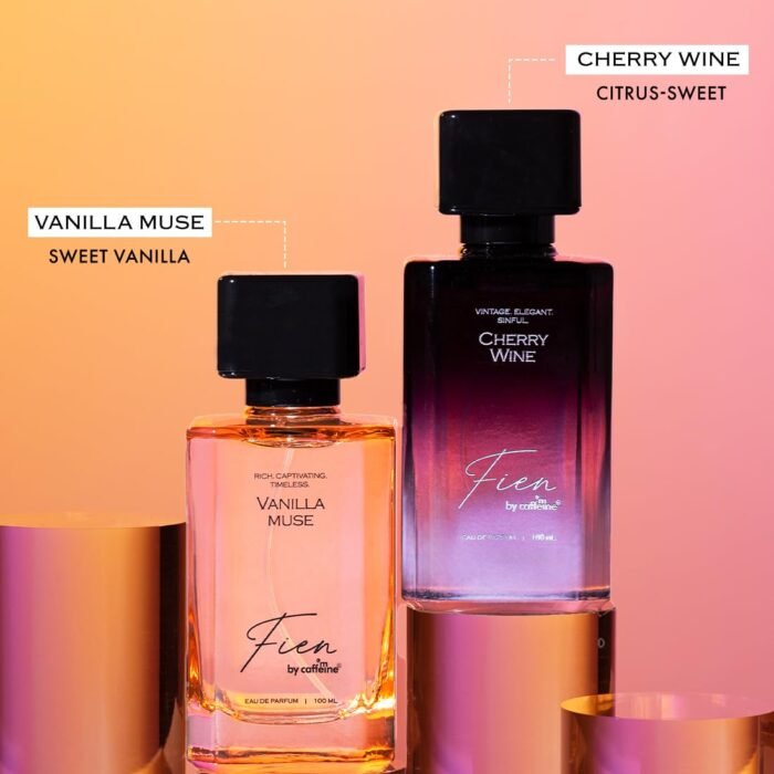 FIEN Perfume Vanilla Muse for Women | Sweet Gourmand Fragrance | 12 Hrs Long Lasting Eau De Parfum with Hazelnut, Peony & Vanilla Bean | mCaffeine Perfume | Valentine Gift | Premium & Luxurious for Every Occasion – 100ml - Image 8