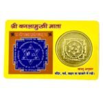 Baglamukhi Yantra Golden Coin ATM Card - for Health, Wealth, Prosperity and Success (5 x 8 cm) - Image 3