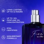 Fien Magnetic Perfume for Men | Aquatic Fragrance | 12 Hrs Long Lasting Eau De Parfum with Mandarin, Cocoa, Vanilla | Fien by mCaffeine Solid Perfume for Men | Long lasting Premium & Luxurious Perfume for Every Occasion - 100ml - Image 6