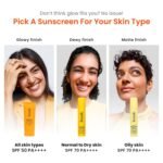 Foxtale SPF 70 Niacinamide Dewy Sunscreen with PA++++ For Dewy Sun Protection|Prevents Tan|Lightenweight, Non Greasy, No White Cast|Anti-Tan Formula|For Men & Women|For all skin type,50 Ml - Image 5