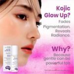 Get Nectar Glow Serum Cream with 3% Kojic Acid 5% Niacinamide 1% Alpha Arbutin & 25% Beta-Glucan for Dark Spots, Anti-Pigmentation, Brightening, Glowing Skin 50ml - Image 5