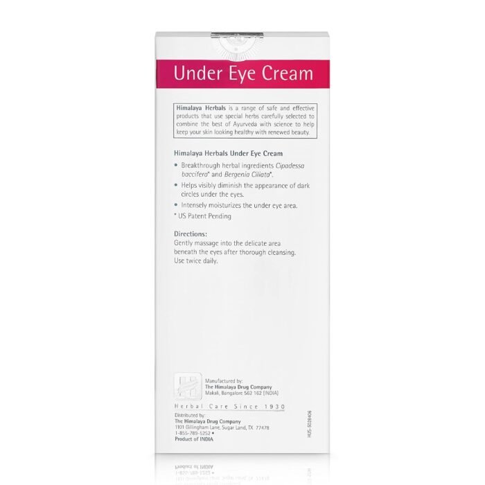 Himalaya Herbals Under Eye Cream, 15ml - Image 2