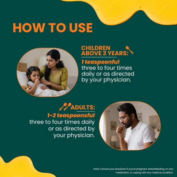 Himalaya Koflet Syrup|100 ml| Relief from cough, sore throat | Non-drowsy Formula| Made With Herbs | Contains 25% Honey* - Image 8