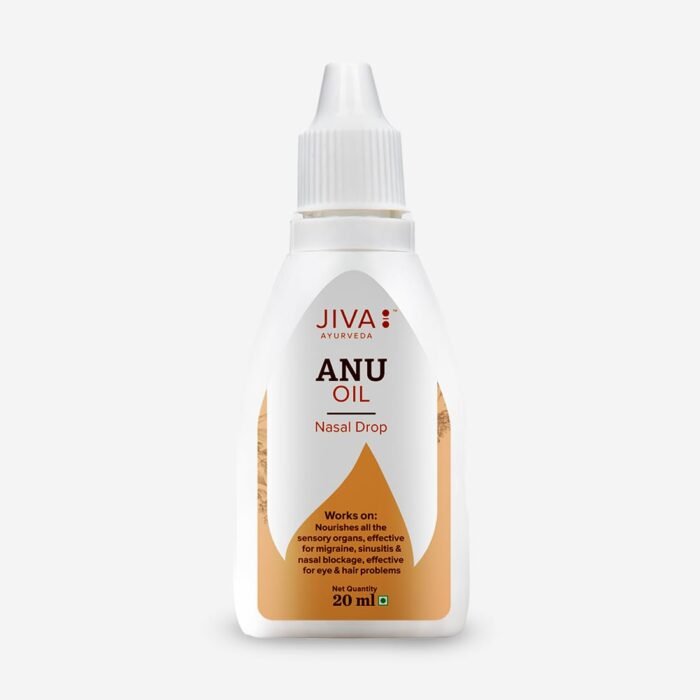 Jiva Anu Oil 20ml | 100% Ayurvedic Formulation | Clears blocked Channels Of Nasal Passage | Prevents Hair Loss & Graying | Helps With Heahache, Migrane & Sinus Disease (Pack of 2) - Image 2