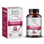 Just Jaivik Organic Guduchi - Giloy Tablets for Immunity Wellness and Supports Overall Health (750mg - 90 Caplets)