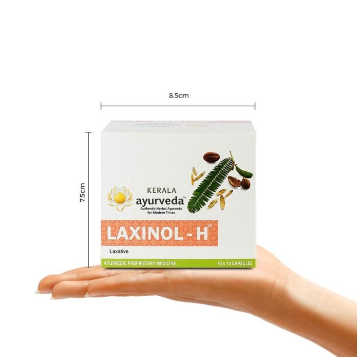 KERALA ayurveda Laxinol-H Capsule - 100 Count - Image 6