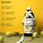 Krishna's Fat Reducer Juice - 500 ml | 12 Powerful herbs for Weight Management | Amla, Harad, Daru Haridra, Sunn Hemp | Aids Metabolism and Digestion - Image 2