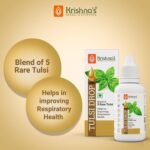 Krishna's Tulsi Drops 30 ml of 5 Rare Tulsi Drop for Natural Immunity Boosting | Nimbu Tulsi, Daulal Tulsi, No Preservatives | Tulsi Drops for immunity | Panch Tulsi Drop - Image 3