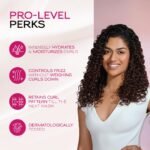 Livon Style Pro Curl Cream for curly, coily & wavy hair | | Curl defining cream for Intense Hydration & Nourishment | Leave in cream with Shea Butter & Avocado | 100ml - Image 3