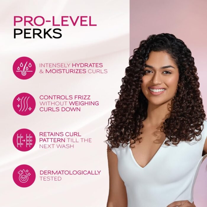Livon Style Pro Curl Cream for curly, coily & wavy hair | | Curl defining cream for Intense Hydration & Nourishment | Leave in cream with Shea Butter & Avocado | 100ml - Image 3