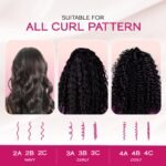 Livon Style Pro Curl Cream for curly, coily & wavy hair | | Curl defining cream for Intense Hydration & Nourishment | Leave in cream with Shea Butter & Avocado | 100ml - Image 5