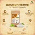 Maharishi Ayurveda Triphala Churna -100 g Pack of 1 | Triphala Powder with Haritaki, Amalaki, Vibhitaki | For Bowel Movement | Relieves Constipation | For Digestion, Gut Health, Gas & Acidity Relief - Image 3