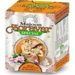 Majoon Zoravar Special 150gm, Traditional Ayurvedic Men's Power and Stamina Booster Supplement, Orange and White