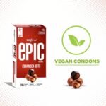 Manforce Epic Hot Dots Belgian Chocolate Flavour Premium Condoms Disposable Pouch 10'S - Image 3