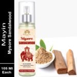 Mayin Mysore Sandalwood Spray Perfumed For Men And Women | Pocket Perfume | Eau De Parfum | Best Gifting Long Lasting Luxury Scent | Daily use fragrance | (105ml) - Image 2