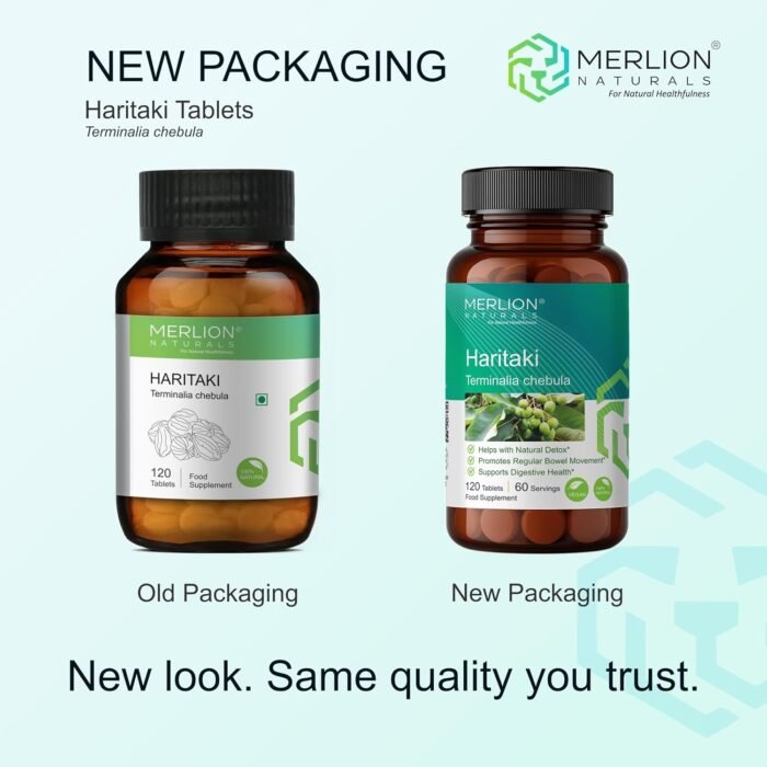 Merlion Naturals Haritaki Tablets, Terminalia chebula, 500mg (120 Tablets) - Image 5