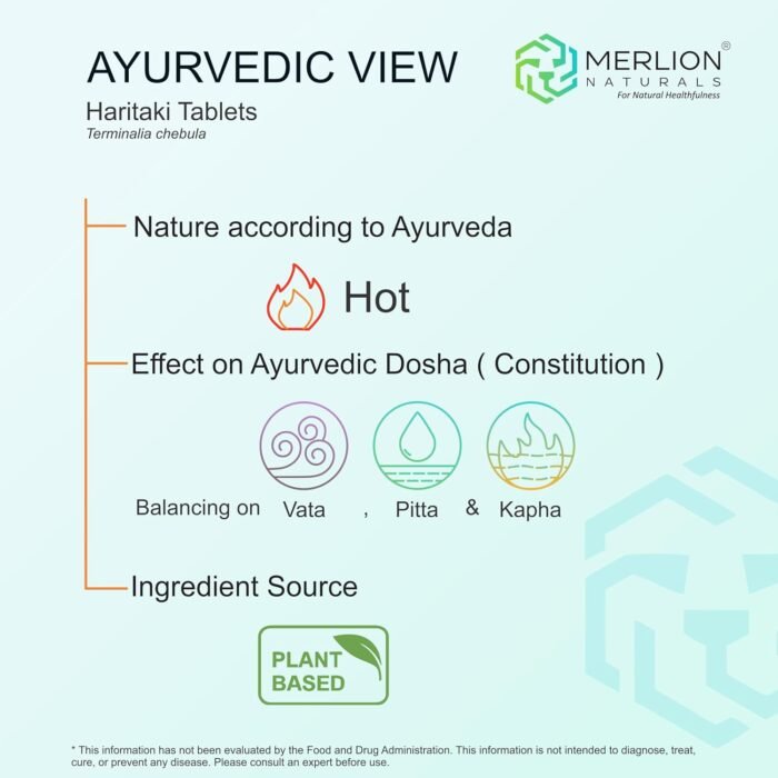 Merlion Naturals Haritaki Tablets, Terminalia chebula, 500mg (120 Tablets) - Image 7