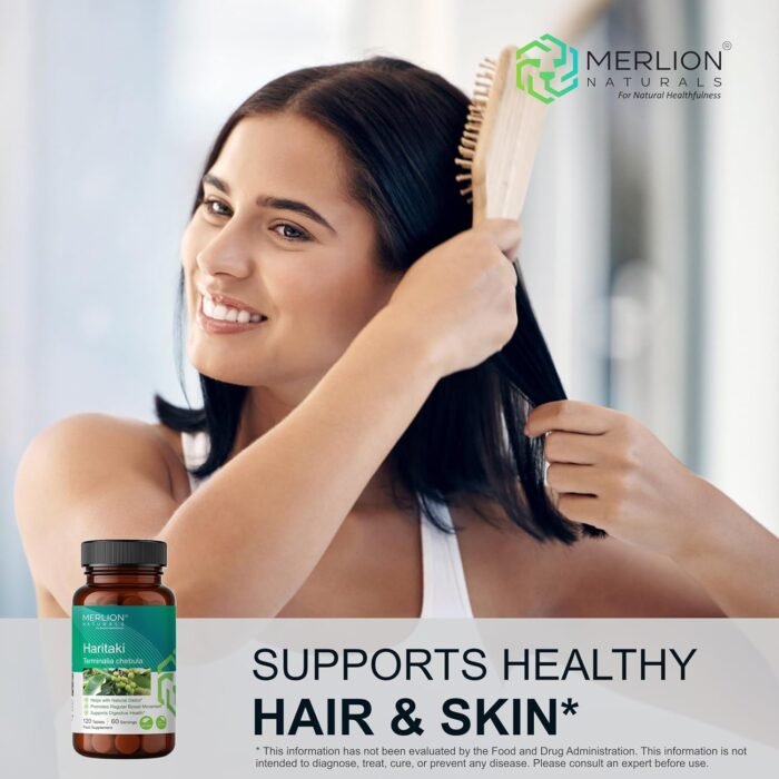 Merlion Naturals Haritaki Tablets, Terminalia chebula, 500mg (120 Tablets) - Image 8