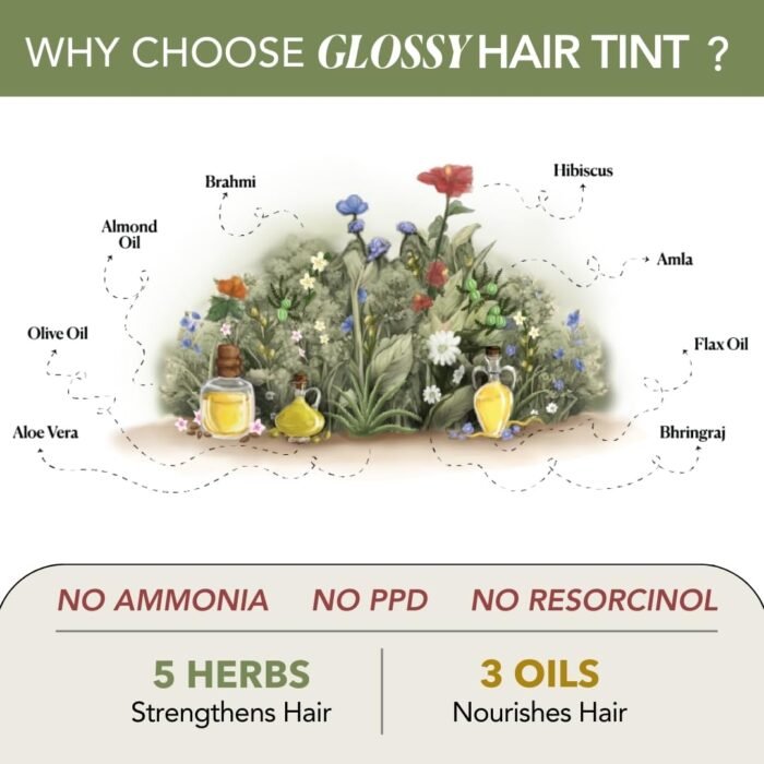 Paradyes Mini Berry Plum Glossy Hair Tint | No Bleach, Ammonia-Free | Trial Pack Perfect for Testing or Small Sections | Visible on Black Hair - Image 9