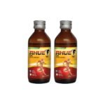 RHUE Strong Pain Relief Oil 100ml Pack of 2 | Ajwain, Mustard & Clove Oil Extract With Natural Herbs | Ayurvedic Massage Tel For Knee/Legs/Shoulder/Neck/Back & Joint | Ointment For Men & Women