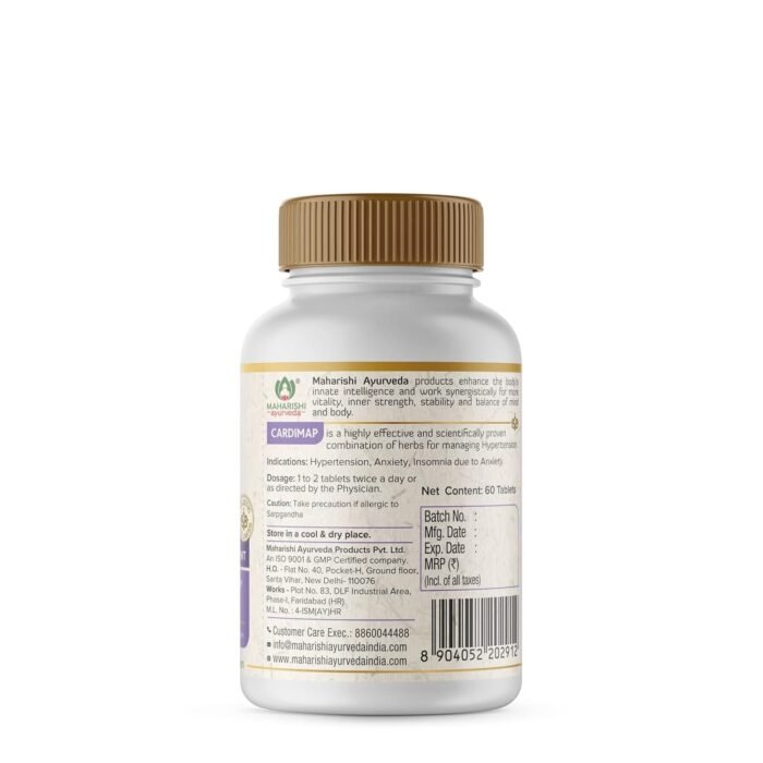 WellAura MAHARISHI ayurveda Cardimap Tablets-60 Tablets-(MA006-A) - Image 7