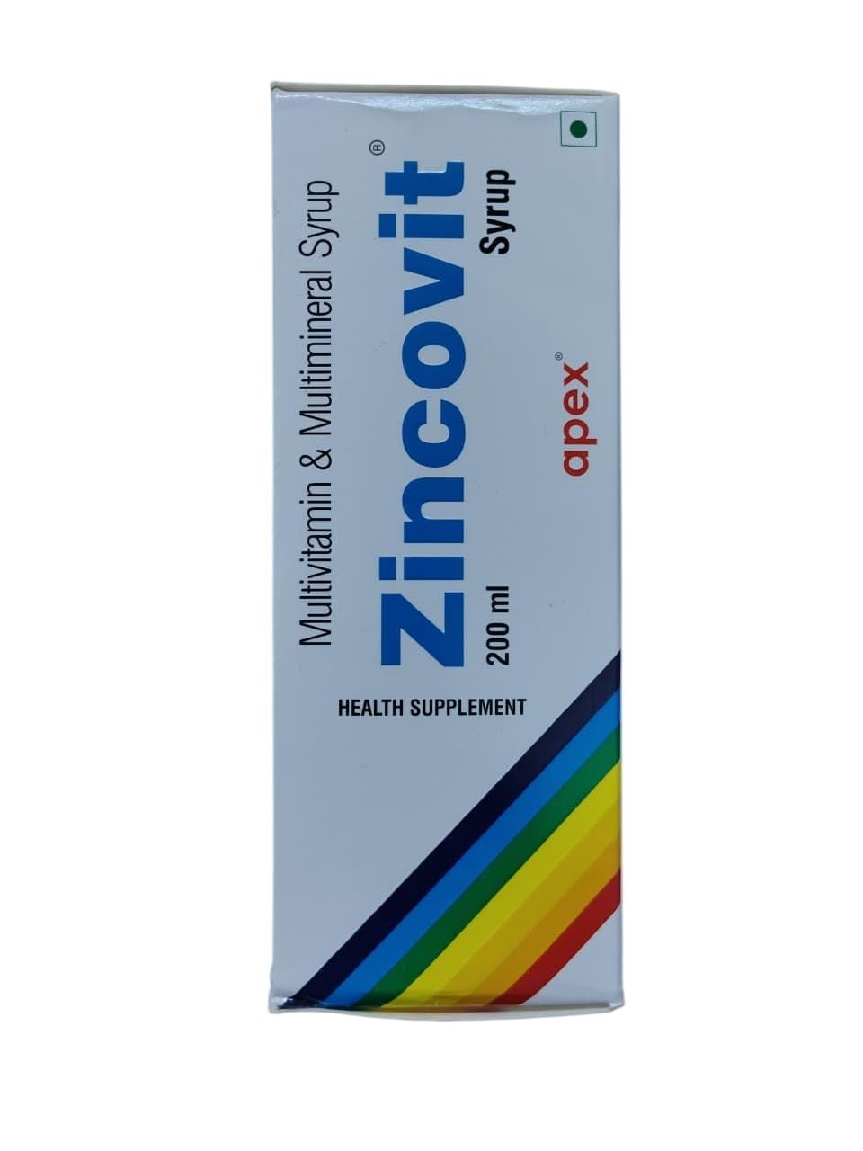 Zincovit - Bottle of 200 ml Syrup 1 Zincovit - Bottle of 200 ml Syrup - Image 1