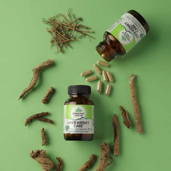 A TATA Product - Organic India Liver Kidney Care - 180 Veg Capsules, Helps Support Liver & Kidney Health, Boosts Overall Energy & Immunity, GMP & NPOP Certified Organic - Image 5