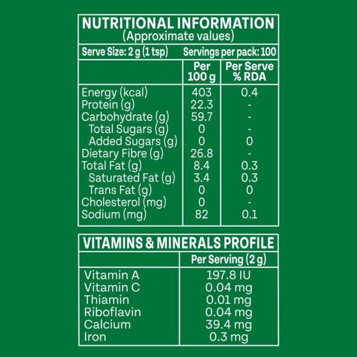 A TATA Product - Organic India Moringa Powder, Dietary Supplement, Superfood, Rich In Vitamins, Minerals & Amino Acids, For Immunity, Digestion & Energy, Gluten Free, Certified Organic, 200g, Pouch - Image 4