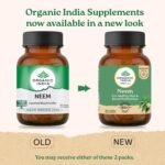 A TATA Product - Organic India Neem Blood Purifier - 60 Veg Capsules, Natural Blood Purifier, Plant-Based Anti-Bacterial, Anti-Viral, With Immunity Boosting Properties, GMP & NPOP Certified Organic - Image 3