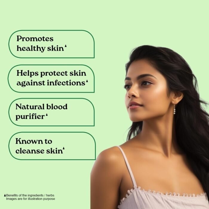 A TATA Product - Organic India Neem Blood Purifier - 60 Veg Capsules, Natural Blood Purifier, Plant-Based Anti-Bacterial, Anti-Viral, With Immunity Boosting Properties, GMP & NPOP Certified Organic - Image 5