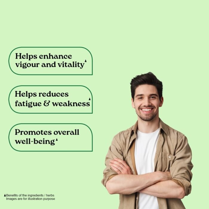 A TATA Product - Organic India OH-Boy - 30 Veg Capsules, Ashwagandha, Musli & Saffron, Helps Improve Men's Health & Vitality, Helps Boost Testosterone Levels, Reduce Stress & Anxiety GMP & NPOP Certified Organic - Image 5