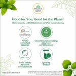 A TATA Product - Organic India Osteoseal 60 Capsule - Bio-available Calcium, Phosphorus & Amino Acids, Helps Increase Bone Mineral Density, Healthy Bone & Teeth GMP & NPOP Certified Organic - Image 6