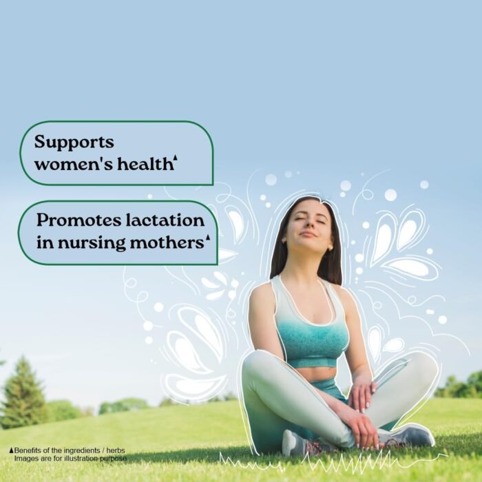 A TATA Product - Organic India Shatavari - 60 Veg Capsules, With Plant Based Estrogens, Helps Boosts Health and Vitality For Women Of All Ages & Restore Hormonal Balance, GMP & NPOP Certified Organic - Image 4