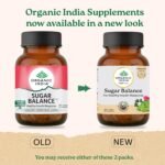 A TATA Product - Organic India Sugar Balance - 60 Veg Capsules, Naturally Supports Healthy Insulin Response & Glycemic Control, Normalize Energy Levels & Metabolism, GMP & NPOP Certified Organic - Image 2