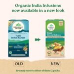 A TATA Product - Organic India Tulsi Detox Kahwa - 25 Tea Bags, Helps Improve Digestion & Detoxification, Rich in Antioxidants, Made with Tulsi, Ginger, Clove, and Green Tea - Image 3