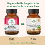 A TATA Product - Organic India Women's Well Being - 60 Veg Capsules, Plant Based Estrogens, Boosts Health & Vitality For Women Of All Ages & Restore Hormonal Balance, GMP & NPOP Certified Organic - Image 2