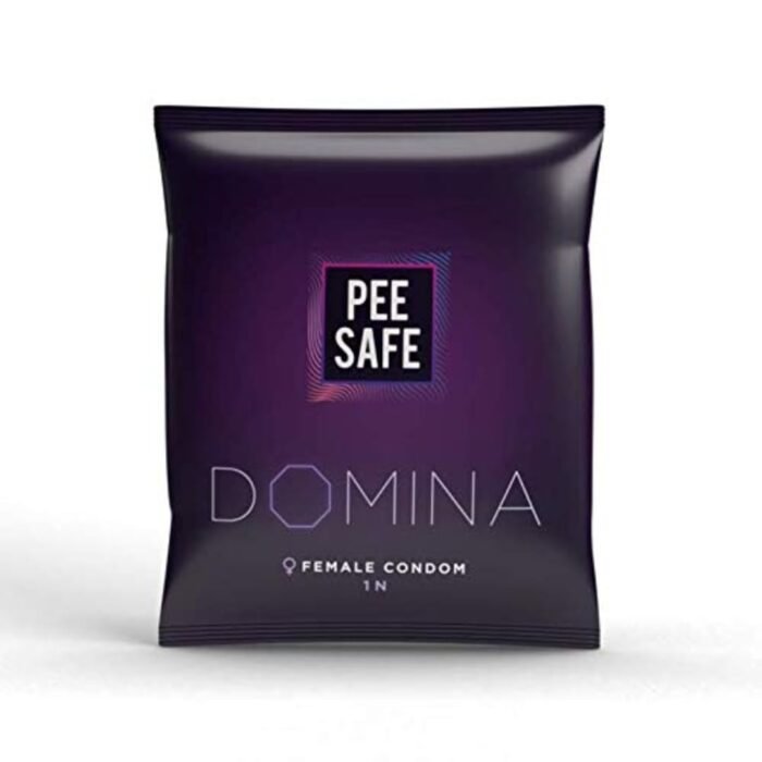 Domina Female Condom with Soft Inner Sponge, No Artificial Colour, Made with Natural Rubber Latex, Lavender Fragrance, With Biodegradable Disposable Bags, Pack of 2 - Image 3