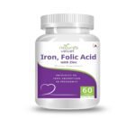 Natures Velvet Lifecare Iron & Folic Acid with Zinc,For Supplementation in Pregnancy, 60 softgels