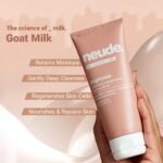 Neude Brightside 100ml Detan & Brightening Gel Face Wash with Goat Milk, Vitamin C & Tartaric Acid for Dark Spot Removal, Pigmentation & Glow, Face Wash for Men & Women - Image 5