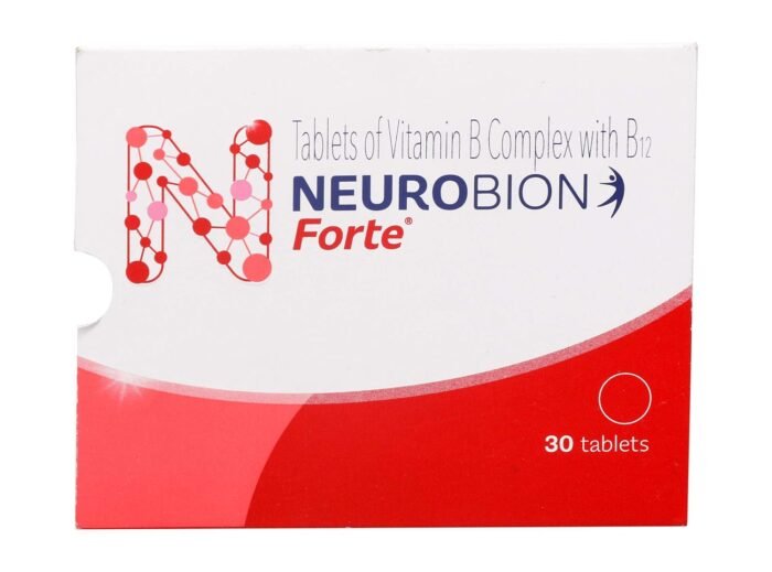 Neurobion Forte - Strip of 30 Tablets pack of 4 - Image 2