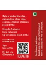 OH CHA - Assam Tea, Toasty Christmas Campfire Blend | with Marshmallow, Choco Chips, Caramel, Cinnamon, Chocolate and Peanut Brittle | Smoked Black Dessert Tea | Zero Calories | Christmas Tea - Image 4